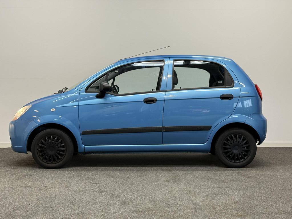Chevrolet Matiz 0.8 Spirit APK 3-2027!, Auto's, Voorwielaandrijving, Stof, Gebruikt, Blauw