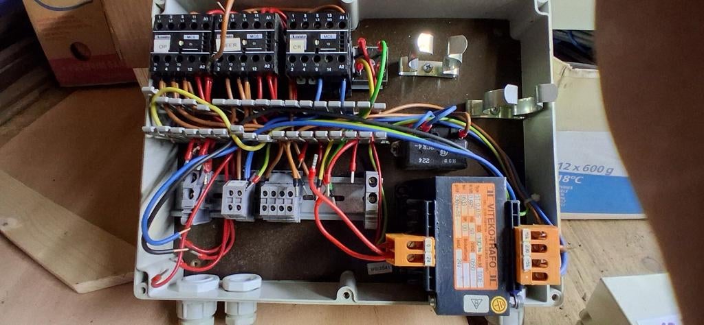 Elek.delen van een traplift., Ophalen of Verzenden, Gebruikt