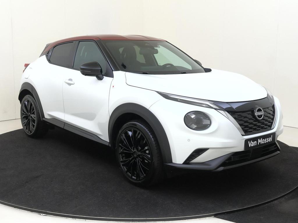 Nissan Juke Hybrid 143 6AT Red-line Edition | Speciale uitvo, Stof, Euro 6, 4 cilinders, Wit