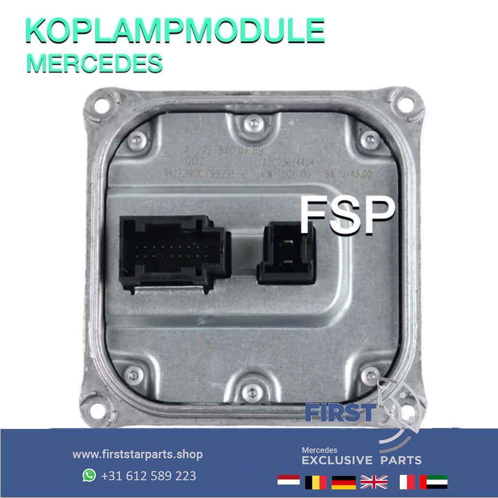 A2228700789 Koplamp module Mercedes C E CLS ML GL V S Klasse