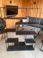 Metalen wandrek 140cm x 100cm x 25cm, Ophalen, Met plank(en), Gebruikt, 100 tot 150 cm