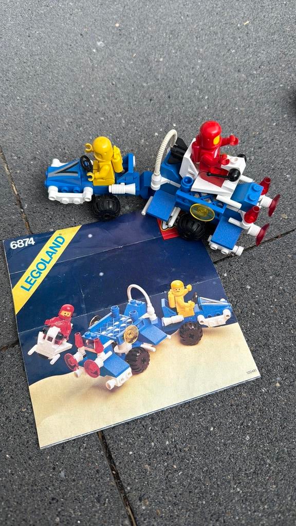 Lego space 6874, Ophalen of Verzenden, Gebruikt, Complete set, Lego