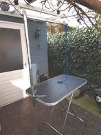 Stevige, inklapbare trimtafel., Ophalen, Gebruikt