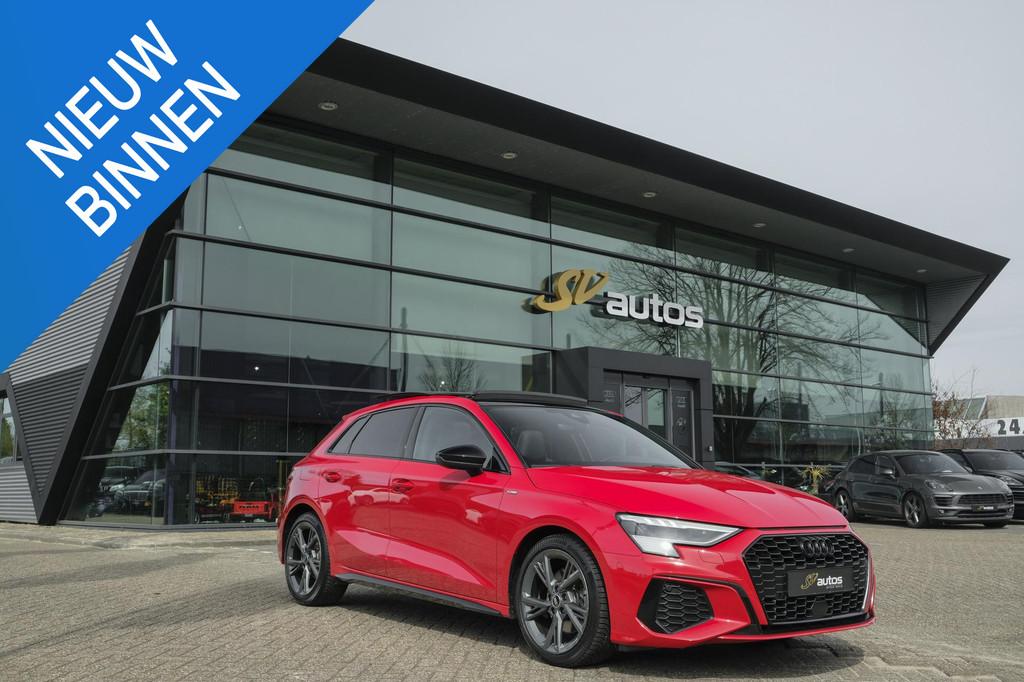 Audi A3 Sportback 35 TFSI 150pk S-Line Edition one Panoramad, Stof, 4 cilinders, 150 pk, Bedrijf