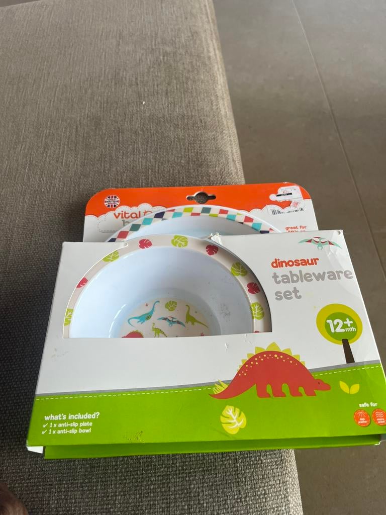 Kinderbordjes 2x, Ophalen of Verzenden, Nieuw, Overige typen