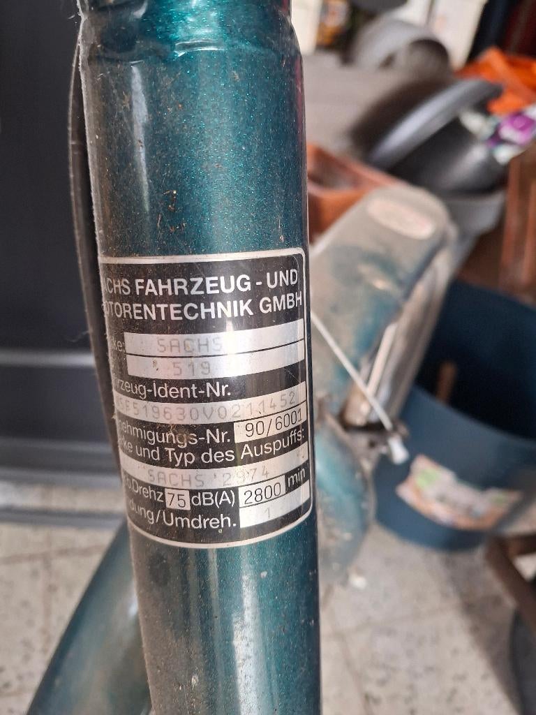 fiets met hulpmotor Sachs, Fietsen en Brommers, Ophalen, Overige merken, Jaren '20 of ouder