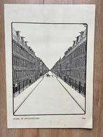 Gravures / Litho’s - Albert Hahn - Socialistisch - 4x, Ophalen of Verzenden