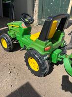 Kinder tractor met aanhanger, Ophalen, Zo goed als nieuw