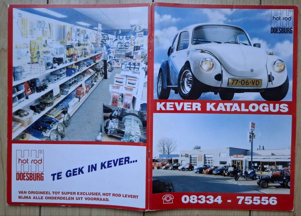Volkswagen Kever/Buggy. HotRod Doesburg Kever Katalogus.€10, Ophalen of Verzenden, Zo goed als nieuw, Volkswagen