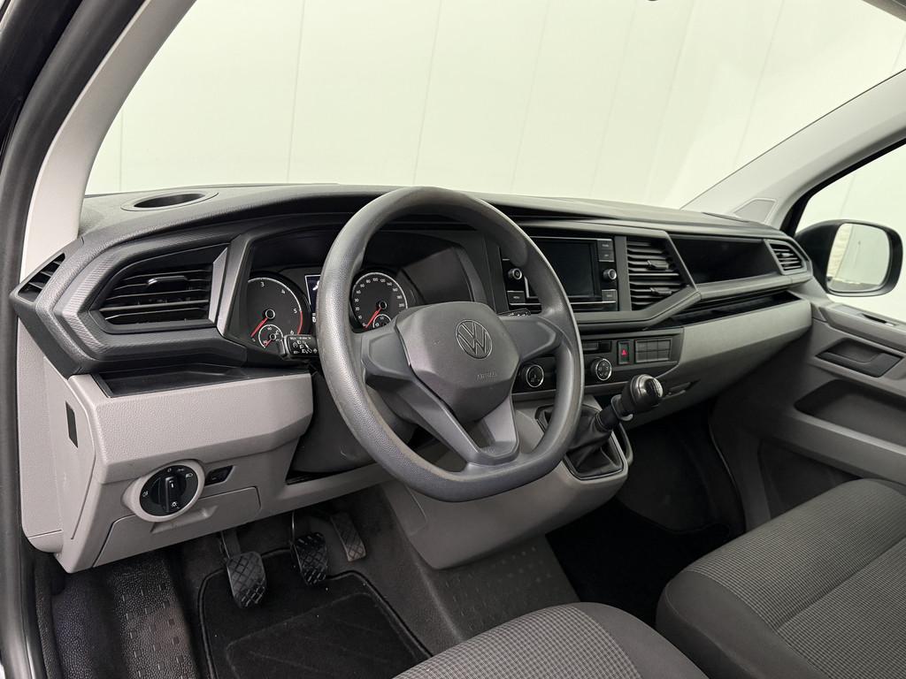 Volkswagen Transporter 2.0TDI | Airco | Cruise | 3-Zits | tr, Voorwielaandrijving, 1780 kg, Stof, Gebruikt