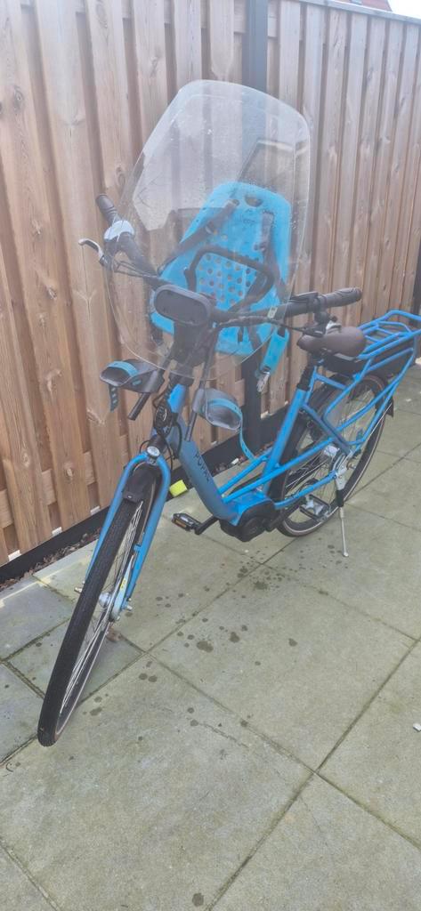 Popal elektrische mamafiets 2023, 900 km, Fietsen en Brommers, Elektrische fietsen, Zo goed als nieuw, Overige merken, 47 tot 51 cm