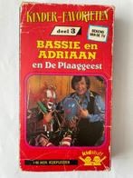 Video VHS Bassie en Adriaan en de Plaaggeest, Ophalen of Verzenden, Gebruikt, Tv, Gebruiksvoorwerp