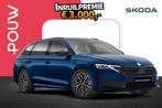 Skoda Octavia Combi 1.5 TSI 150pk MHEV Sportline Tour | Stoe, Auto's, Skoda, Stof, 1498 cc, Euro 6, Blauw