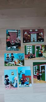 7 oude ansichtkaarten klederdracht, Verzamelen, Ophalen of Verzenden, 1940 tot 1960, Klederdracht
