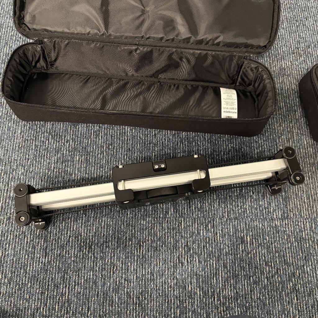 Edelkrone slider plus pro v5 incl tas, Ophalen, Zo goed als nieuw, Minder dan 150 cm, Overige typen