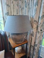 Robuuste kruiklamp met grijze kap, Ophalen of Verzenden, Gebruikt, Landelijk, Industrieel, Robuust