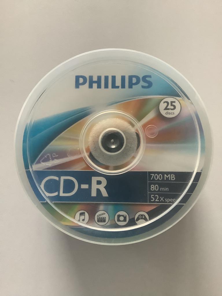 Philips CD - R   700MB, Computers en Software, Beschrijfbare discs, Ophalen of Verzenden, Nieuw