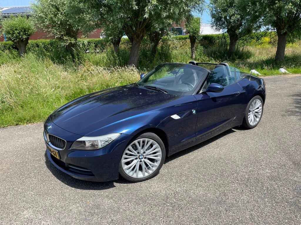 BMW Z4 2.5 Roadster Sdrive 23I AUT 2011 Blauw top staat!!, Auto's, Automaat, Achterwielaandrijving, 2497 cc, Cabriolet