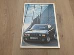 Folder BMW 5-serie E34 1988 (520i, 525i, 530i, 535i), Ophalen of Verzenden, Zo goed als nieuw, BMW