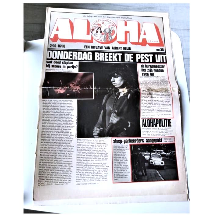 aloha nr.38 uit 1970, Ophalen of Verzenden, Gelezen, Muziek, Film of Tv