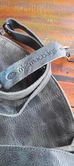MicMac leren tas Cote d'Azur, Ophalen of Verzenden, Gebruikt, Grijs, Handtas