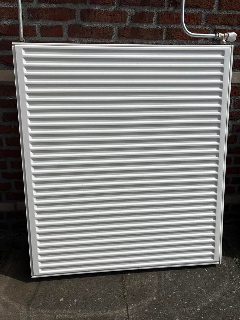 Witte radiatoren, 2 maten, Doe-het-zelf en Verbouw, Verwarming en Radiatoren, Ophalen, Radiator, Zo goed als nieuw, 60 tot 150 cm