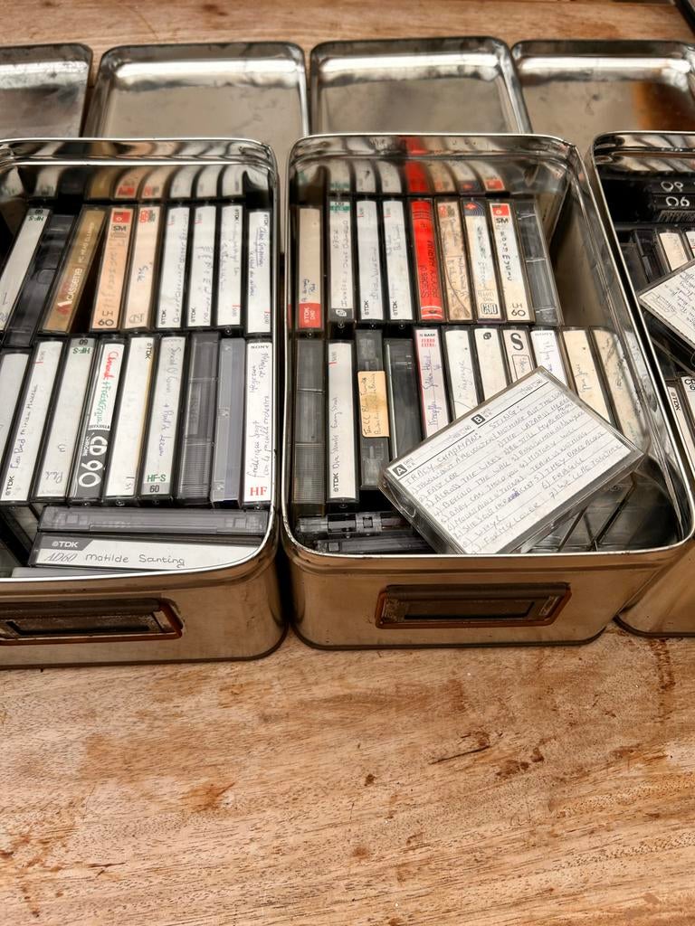CASSETTEBANDJES NU 180 STUKS!!, Gebruikt, Overige genres, Ophalen of Verzenden, Voorbespeeld