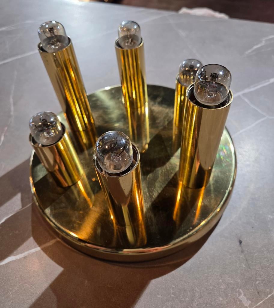 Sciolari de knudr deknudt lamp hollywood regency vintage, Ophalen of Verzenden, Gebruikt