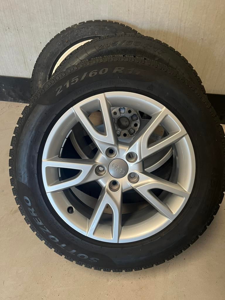 Audi Q3 Velgen | Origineel | 17 Inch, Auto-onderdelen, Banden en Velgen, Velg(en), 17 inch, Ophalen of Verzenden, 235 mm