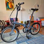 Btwin 120 Oxylane Vouwfiets 120 blauwgrijs, Fietsen en Brommers, Fietsen | Vouwfietsen, Ophalen, Gebruikt, Totaal opvouwbaar, Overige merken