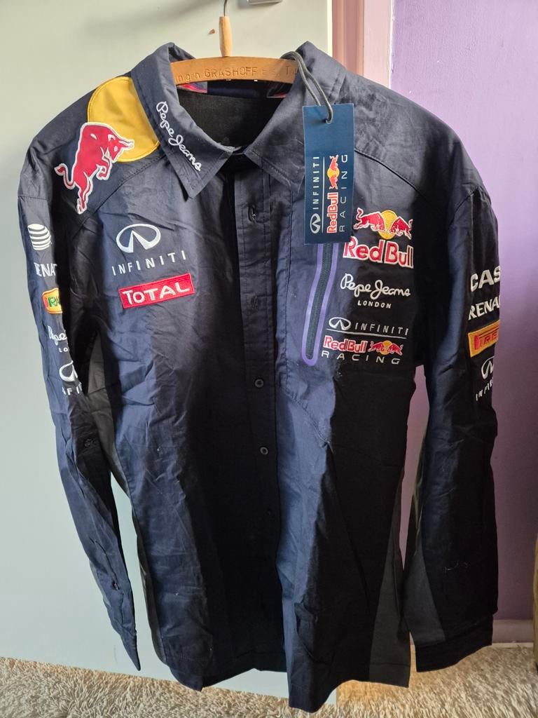 Red Bull Racing overhemd, nieuw met kaartje, Ophalen of Verzenden