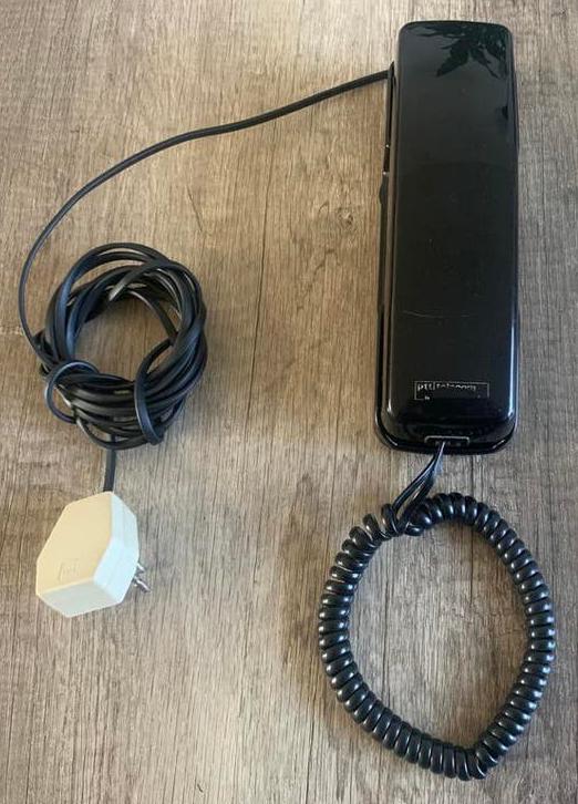Vintage PTT Telefoon - Zwart, Ophalen of Verzenden, Gebruikt