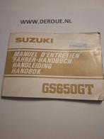193 0WNERS MANUAL SUZUKI GS550GT   1981 USED, Motoren, Ophalen of Verzenden, Suzuki