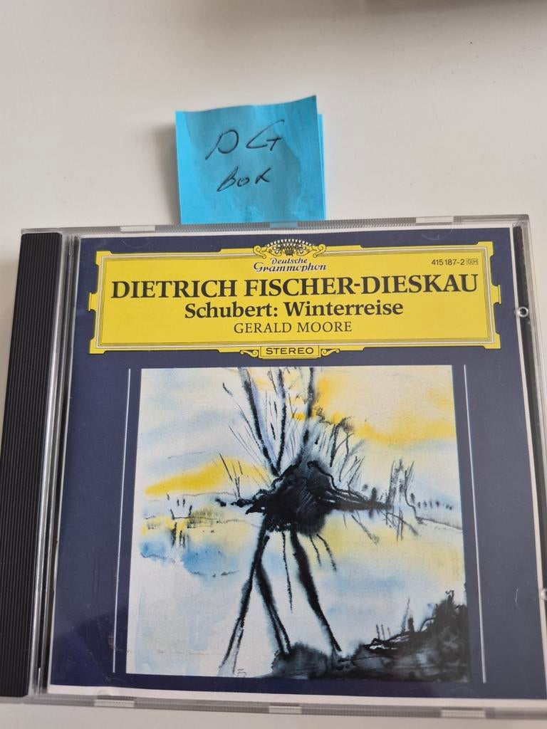 Schubert: Winterreise - Dietrich Fischer-Dieskau CD, Ophalen of Verzenden, Romantiek, Zo goed als nieuw, Vocaal