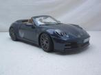 Porsche 911 / 992 Carrera S Cabriolet 2024 Blauw 1:18 Norev, Ophalen of Verzenden, Nieuw, Auto, Norev