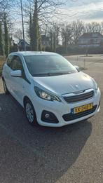 Peugeot 108 Active (2016)- Airco en bluetooth, Auto's, Peugeot, Voorwielaandrijving, Zwart, 4 stoelen, Wit