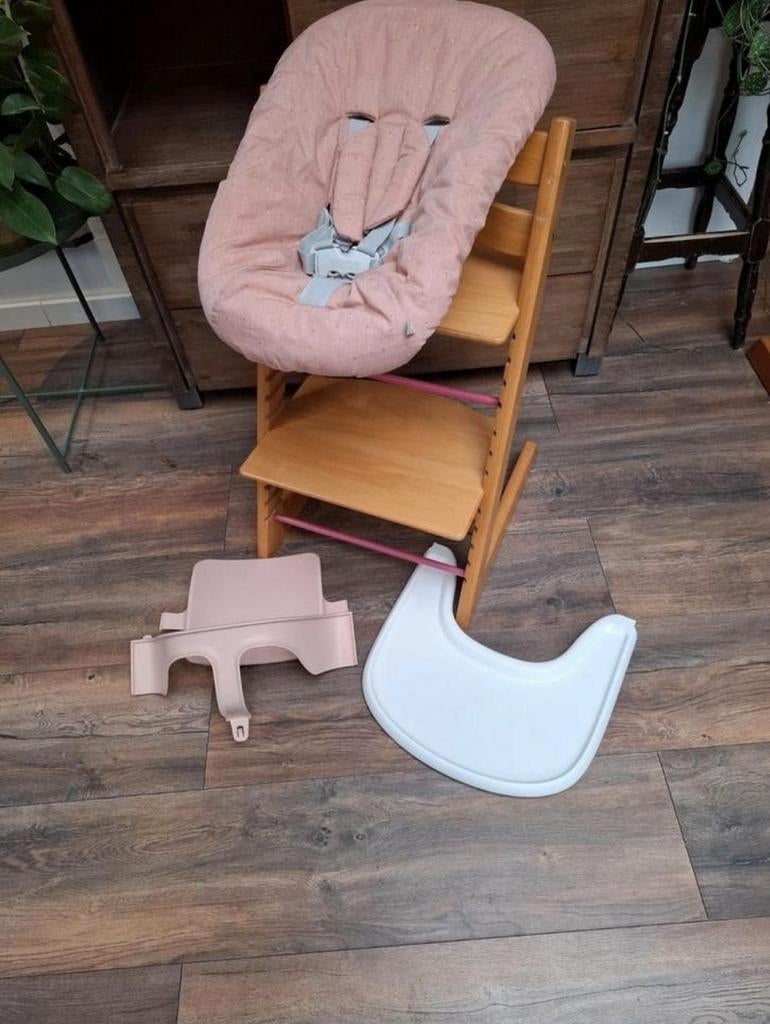 🌸Complete Stokke Tripp Trapp Kinderstoel🌸, Ophalen, Gebruikt, Meegroeistoel
