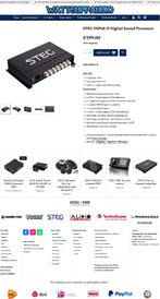 STEG DSP68-II Digital Sound Processor / DSP, Hifi-Focus, Aalsmeerderweg 173 1432 CL, Aalsmeer, Nieuw, Ophalen of Verzenden