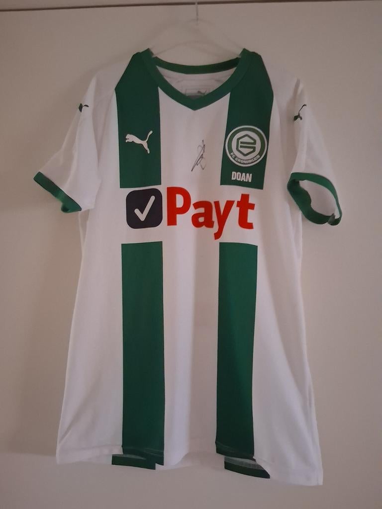 Fc groningen shirt  (Doan), Sport en Fitness, Voetbal, Maat XS of kleiner, Ophalen of Verzenden, Shirt
