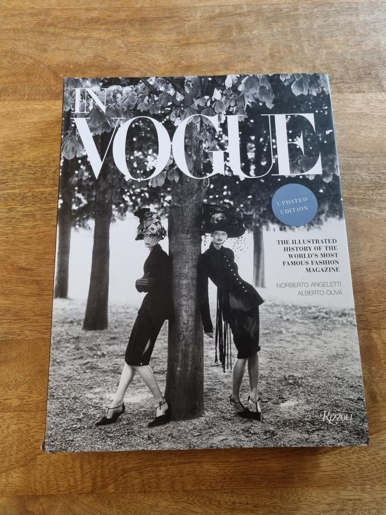 In Vogue: Het Verhaal van Vogue Modeboek, Boeken, Mode, Ophalen of Verzenden, Zo goed als nieuw, Mode algemeen, Norberto Angelletti, Alberto Oliva