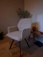 3 beige Raffy eetkamerstoelen Leen Bakker, Ophalen, Overige kleuren, Drie, Zo goed als nieuw