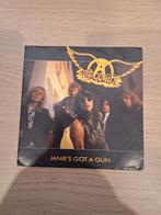 Aerosmith - Janie's Got A Gun (Single), Gebruikt, Fotohoes, 7 inch, Ophalen of Verzenden