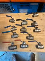 Partij kogelkranen nieuwe 3/4 aansluiting zie foto’s, Ophalen of Verzenden, Nieuw, Koper of Messing, Overige typen