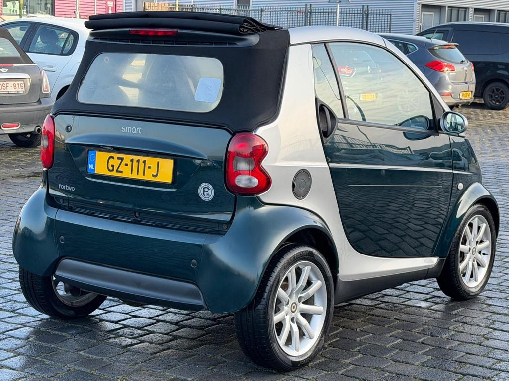 Smart Fortwo cabrio 0.7 pure AIRCO APK BOEKJES, Auto's, 21 km/l, Gebruikt, Cabriolet, 61 pk