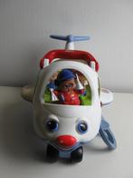 Fisher price vliegtuig met licht en geluid en 3 poppetjes, Ophalen of Verzenden, Gebruikt, Speelset, Met licht