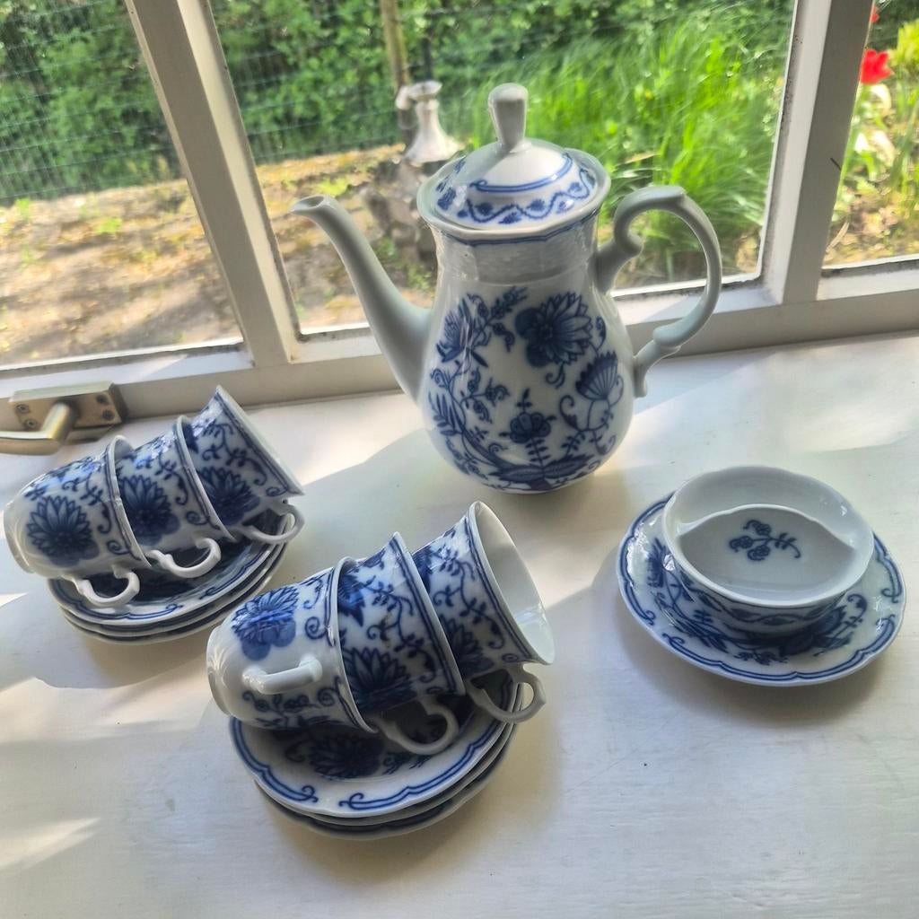 Koffie serviesje, Ophalen