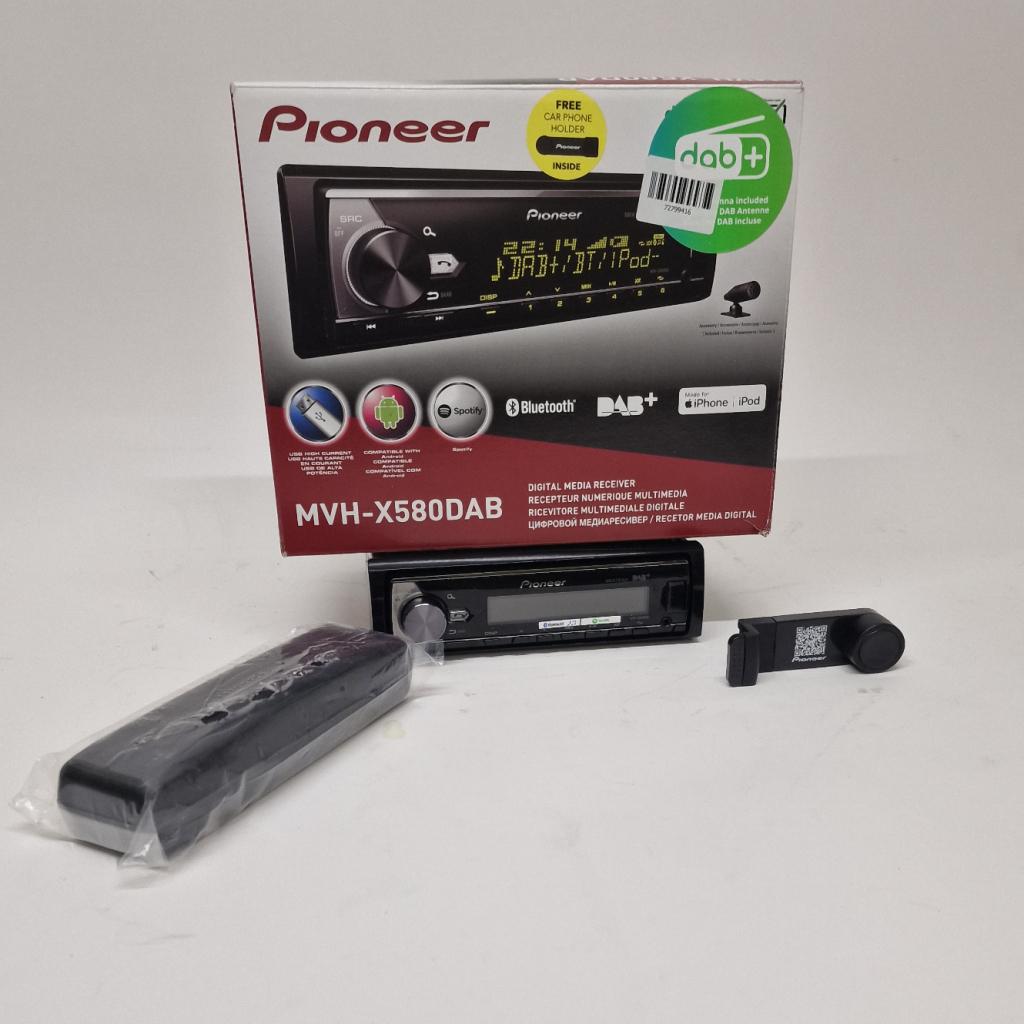 Pioneer MVH-X580DAB Autoradio | Nieuwstaat, Pioneer, Zo goed als nieuw, Support@pioneer.com, 28-8, Honkomagome 2-chome, Bunkyo-ku
Tokyo 113-0021
Japan