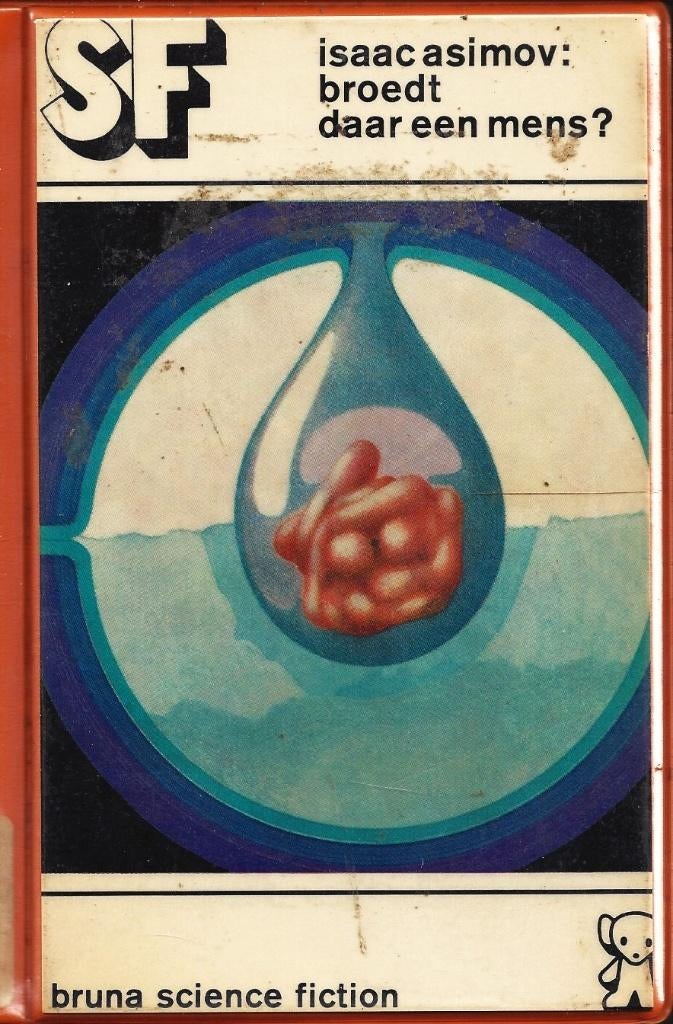 Isaac Asimov - Broedt daar een mens?  Zwarte Beertjes SF 1, Boeken, Ophalen of Verzenden, Gelezen