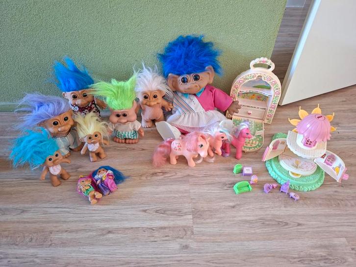 Vintage Speelgoed: Trollen, My Little Pony & Charmkins, Kinderen en Baby's, Speelgoed | Overig, Gebruikt, Meisje, Ophalen of Verzenden