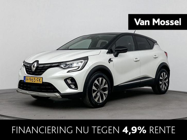 Renault Captur 1.0 TCe 100 Intens | Achteruitrijcamera | App, Auto's, Renault, Bedrijf, Te koop, Captur, ABS, Airbags, Airconditioning